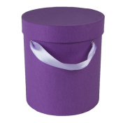 Цилиндр фиолетовый h=24 см, d=21 см