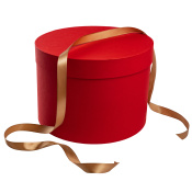 Цилиндр красный h=18 см, d=26 см