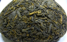 Прессованный пуэр кабачок,