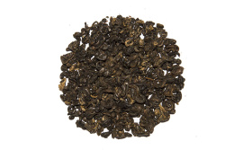 КРАСНЫЕ СПИРАЛИ С ЗОЛОТЫМ ВОРСОМ