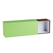 Коробка пенал зеленая Дл=25см Ш=11см В=8см