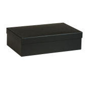 Коробка черная средняя Дл=26см Ш=17см В=7см