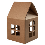 Коробка Домик Дл=12см Ш=12см В=20см